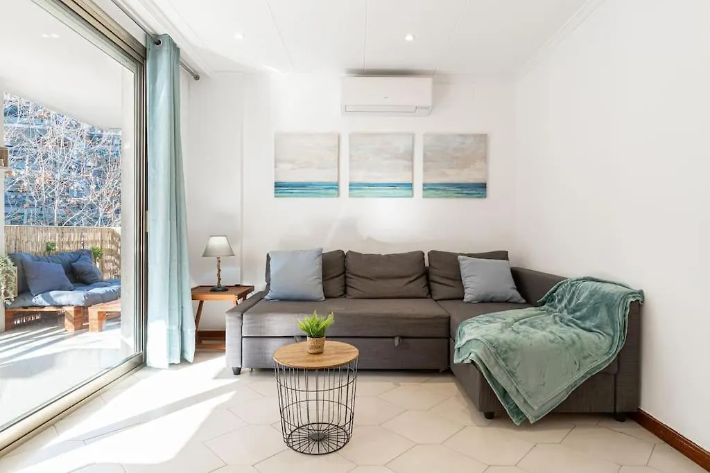 50Mbeach-2Room-Pool-Wifi-Bigterrace-Portavntura-Aa10 Salou Apartment