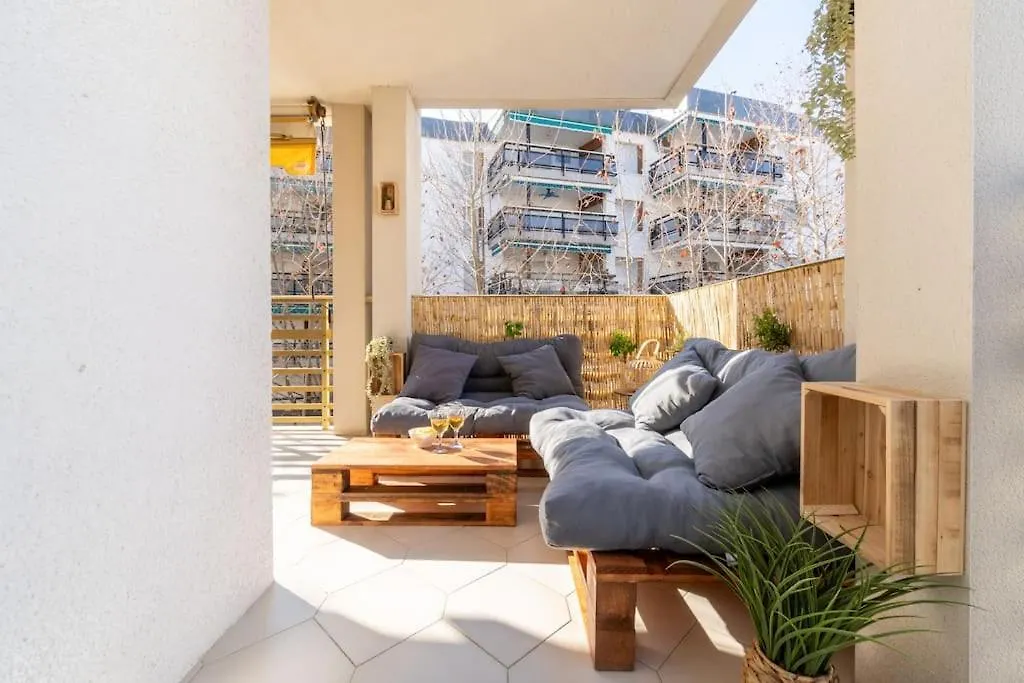 50Mbeach-2Room-Pool-Wifi-Bigterrace-Portavntura-Aa10 Salou Apartment